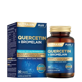 Nutraxin Плюс Кверцетин+Бромелайн таблетки №30 38467 фото